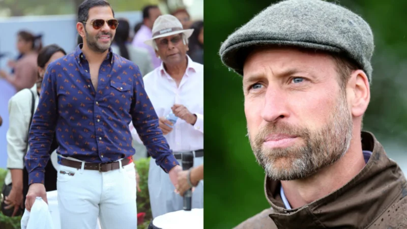 Amigo do príncipe William morre após engolir uma abelha