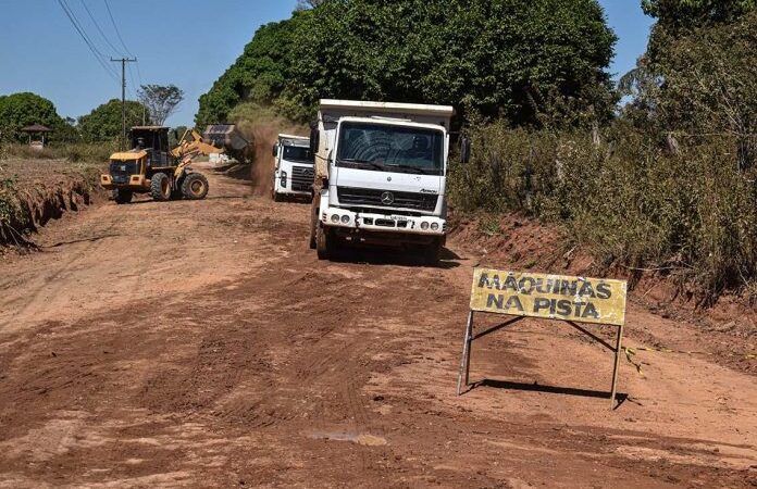 Alta Floresta: prefeitura realiza pavimentação em vias públicas no Setor Industrial
