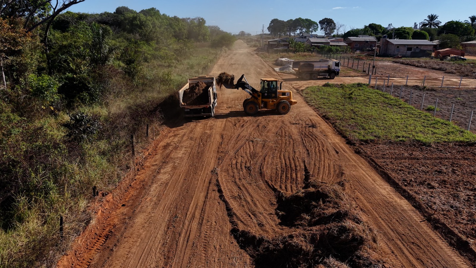 Regularização Fundiária e Abertura de Vias Avançam no Setor Clube de Laço em Matupá