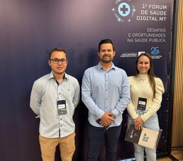Terra Nova do Norte: Secretário Rafael e equipe participam do 1º Fórum de Saúde Digital de Mato Grosso