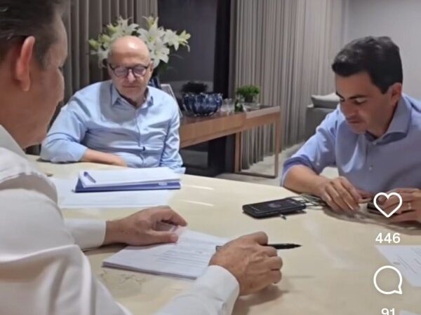 Mauro Mendes confirma ao prefeito de Guarantã do Norte a liberação de R$6 milhões para revitalização do bairro Santa Marta
