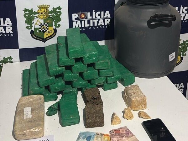 Nova Guarita: PM apreende 22 tabletes de entorpecentes e prende suspeito em flagrante por tráfico