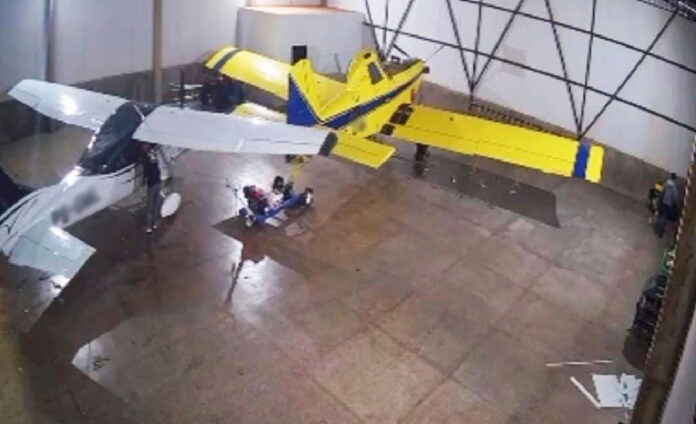 Quadrilha invade fazenda no Nortão, tenta roubar avião mas não consegue