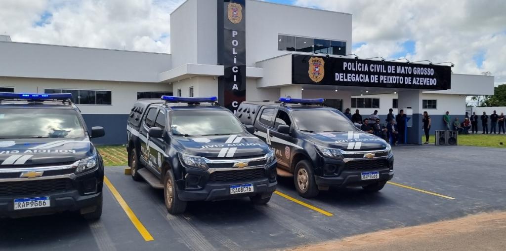 Polícia Civil cumpre mandados de prisão contra dois foragidos em Peixoto de Azevedo