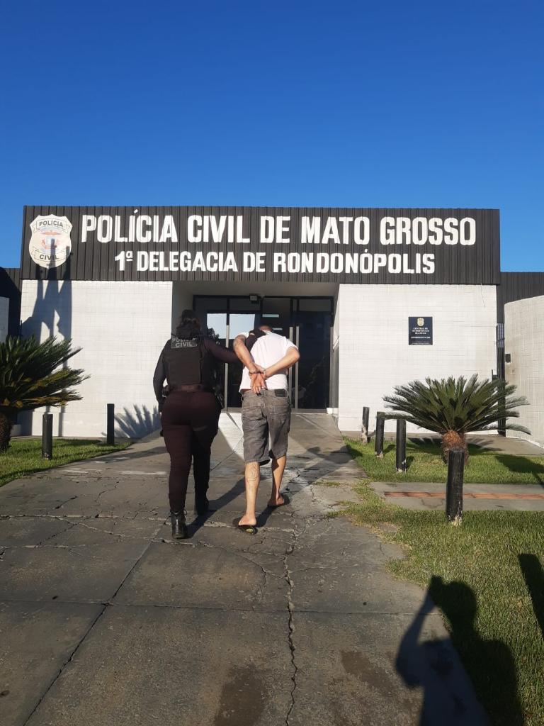 Homem condenado a quase 20 anos por roubo e receptação é preso pela Polícia Civil