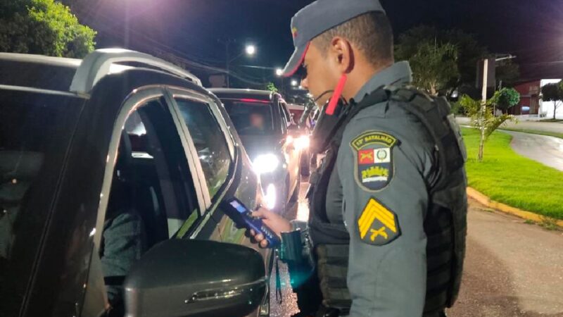 Sorriso: 19 são presos por embriaguez e 34 veículos são apreendidos em blitz da lei seca