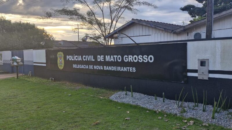 Nova Bandeirantes: homem é preso em flagrante após matar desafeto a facadas por vingança