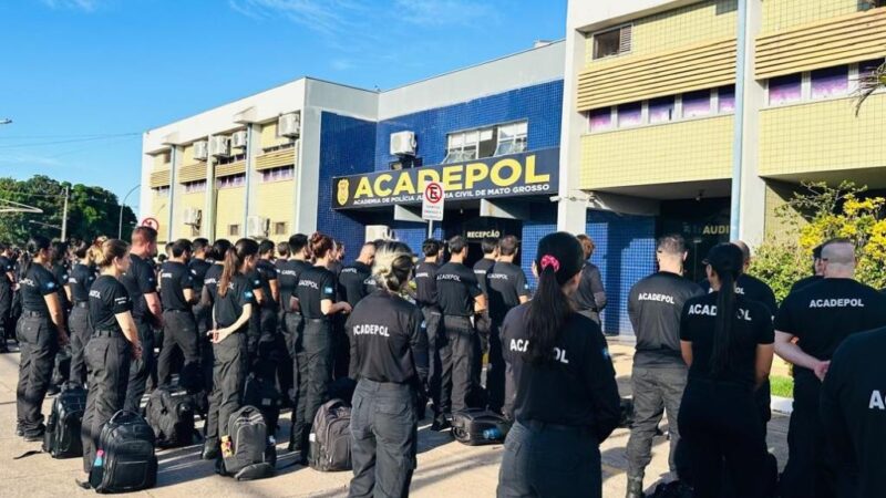 Policiais civis reforçam efetivo nas delegacias no interior do Estado