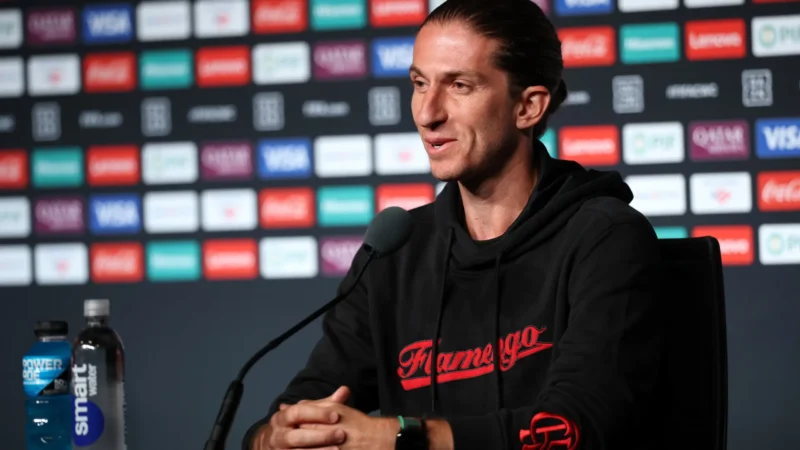 Filipe Luís detona Pedro e explica como montou o Fla sem o camisa 9