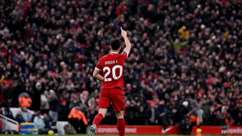 Liverpool anuncia novas medidas para imortalizar Diogo Jota