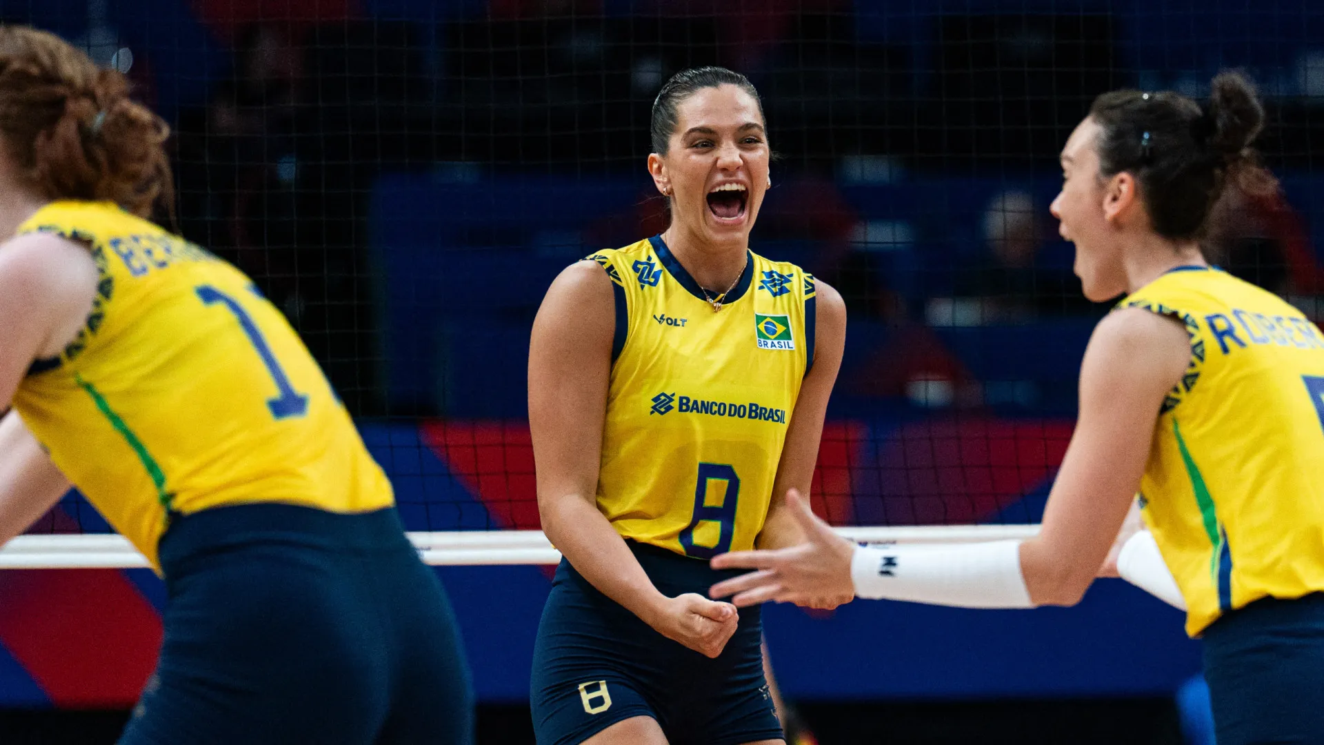 Brasil supera França por 3 sets a 2 na Liga das Nações de Vôlei
