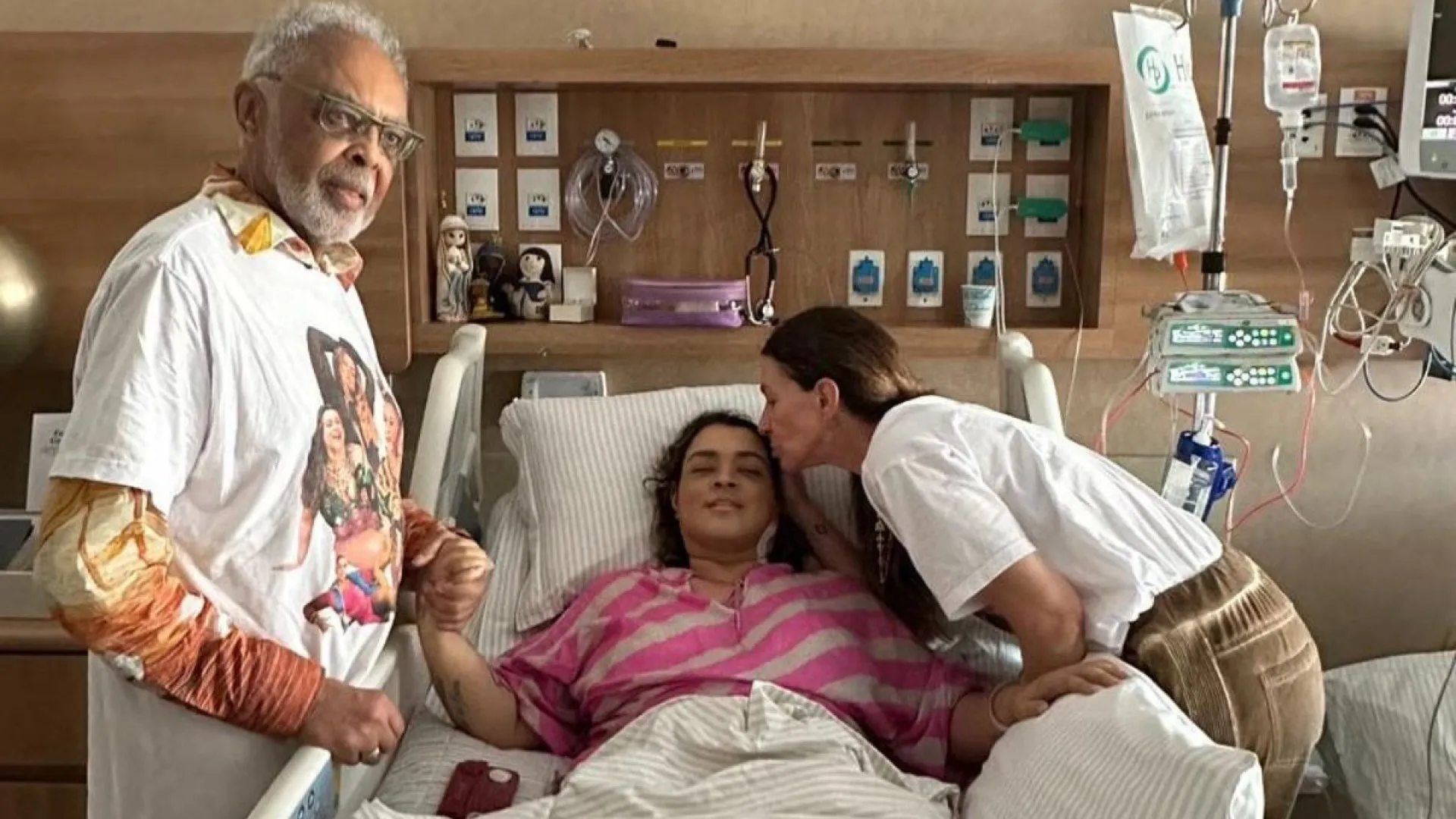 Gilberto Gil posta sobre morte da filha: “Momento difícil”