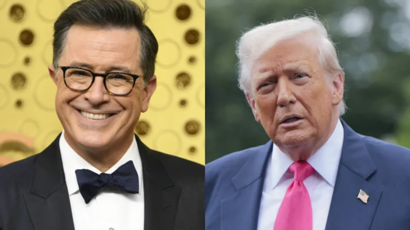 “Vai se f****!” Stephen Colbert responde a Trump após ser afastado da TV