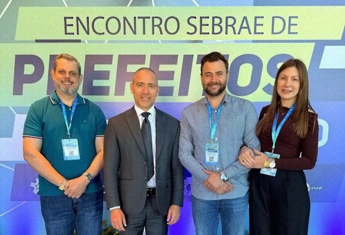 Prefeito e vice de Colíder participam do Encontro Sebrae de Prefeitos em Chapada dos Guimarães