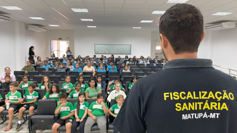 Matupá Realiza Palestra Educativa do Projeto Stop Dengue
