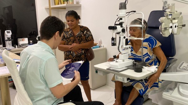 Nova Santa Helena: Mais de mil atendimentos são realizados para garantir saúde visual
