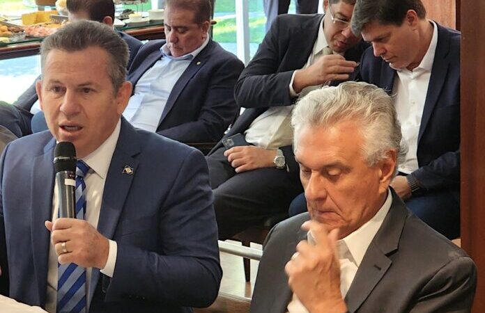 Mauro Mendes e Caiado cobram União Brasil para sair do governo Lula