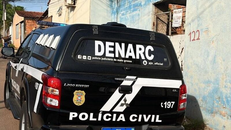 Traficante foragido de Mato Grosso é preso pela Polícia Civil após paradeiro identificado no Paraná