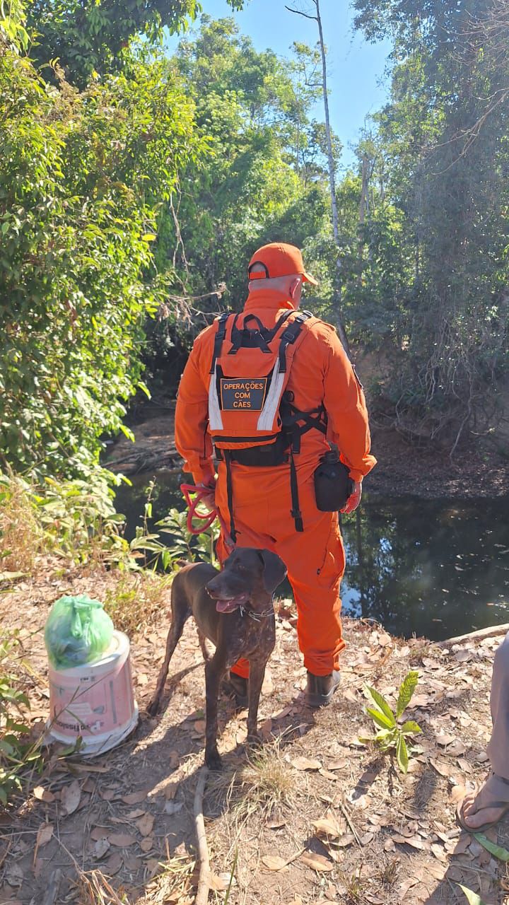 Corpo de Bombeiros localiza corpo de jovem dentro dE rio linha 27 em óbito
