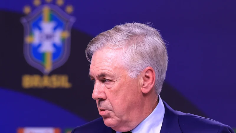 Ancelotti não viu Neymar na Bahia, mas se encantou com Jean Lucas