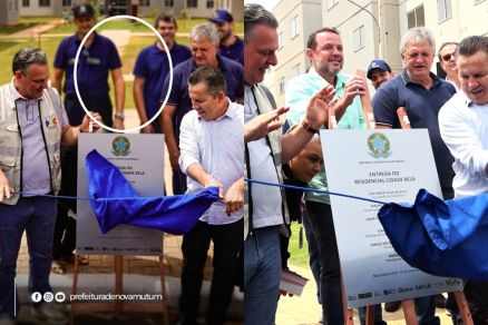 Deputado diz que foi “apagado” de foto oficial em Mutum: “Crime”