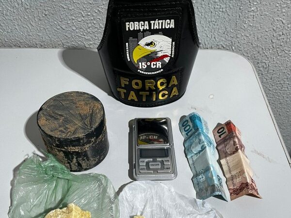 Mulher é presa com pasta base de cocaína em Guarantã do Norte