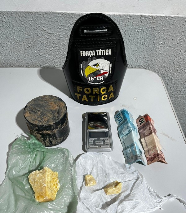 Mulher é presa com pasta base de cocaína em Guarantã do Norte