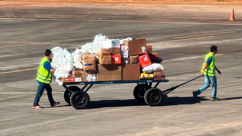 Aeroporto de Sinop tem mês recorde de movimentação da cargas