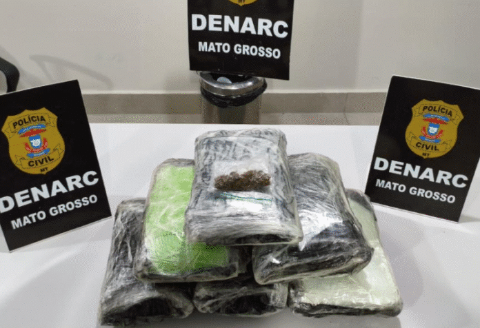 Irmãs são presas com malas carregadas de drogas em Mato Grosso