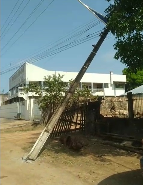 Moradores estão a três dias sem energia na Avenida Guarantã em Guarantã do Norte/veja o vídeo