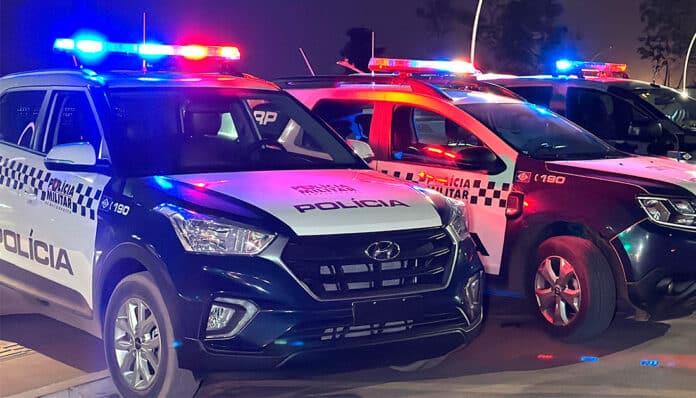 Três assaltantes morrem em confronto com a PM no Nortão