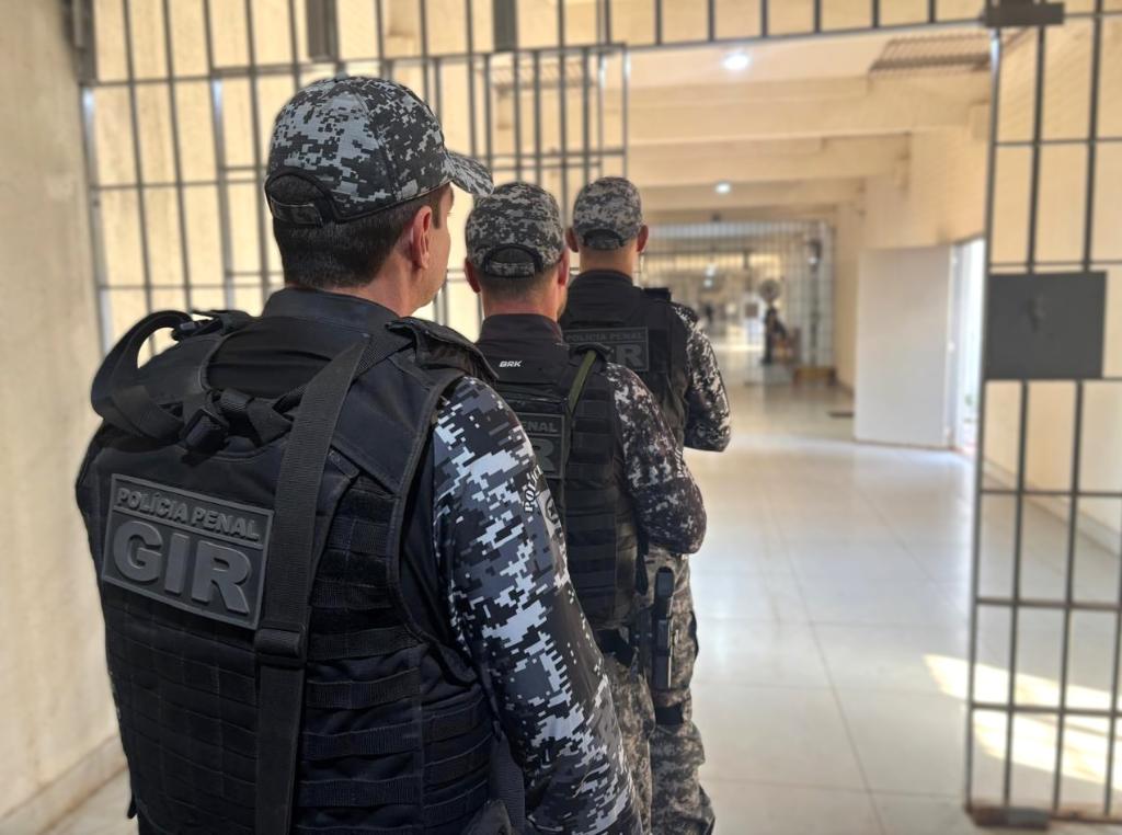 Polícia Penal conclui quinta fase de operação e reforça segurança em unidades prisionais de MT
