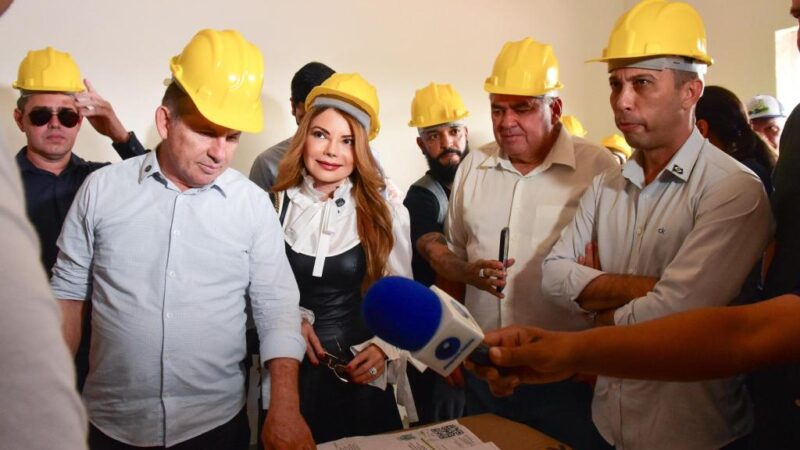 Governo de MT acompanha obra do SER Família Criança em Barra do Garças