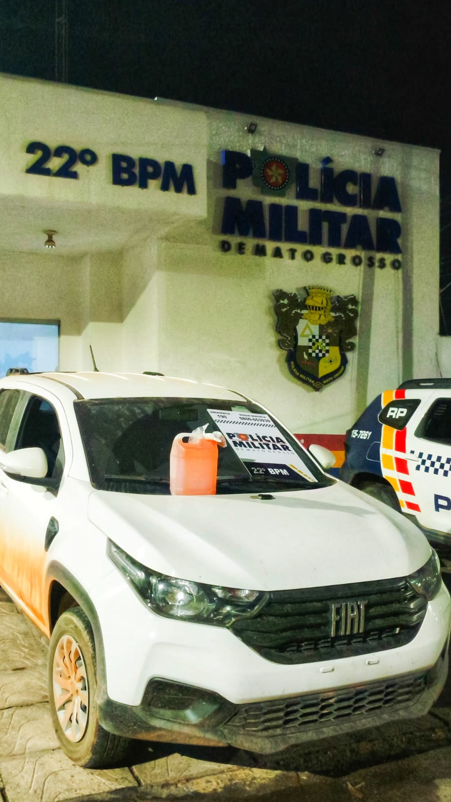 Polícia Militar prende integrante de facção criminosa com carro roubado em Peixoto de Azevedo