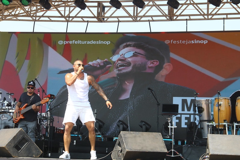Festeja: Matheus Fernandes encerra festividade de aniversário de Sinop e leva milhares de pessoas ao Festival de Praia
