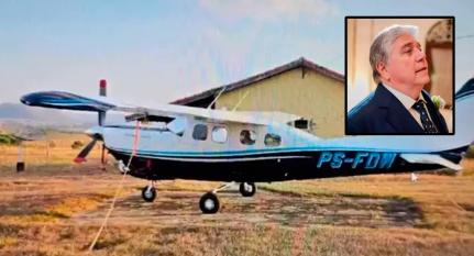 Avião com destino a MT cai em MS; médico era piloto e morre na hora