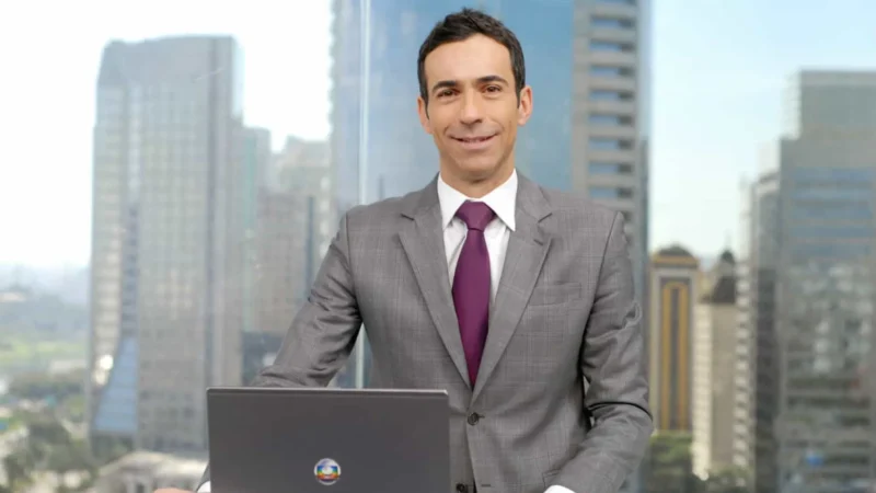 César Tralli conta que manteve segredo sobre assumir o Jornal Nacional