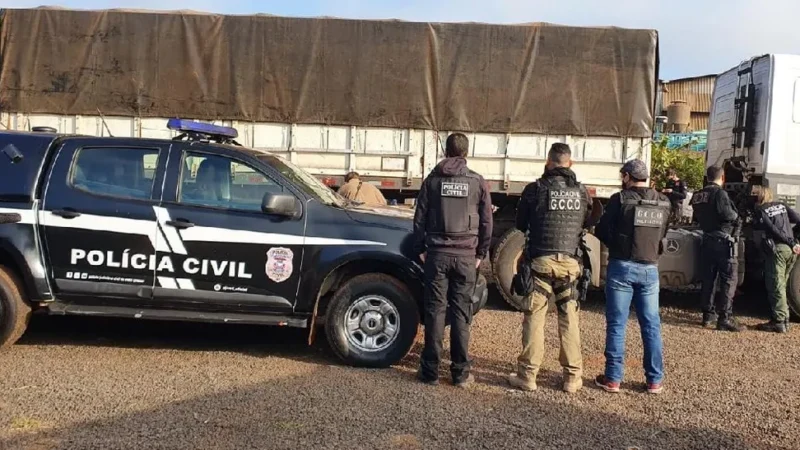 Quadrilha que furtava cargas de soja e usava empresas de fachada é alvo de operação em Mato Grosso