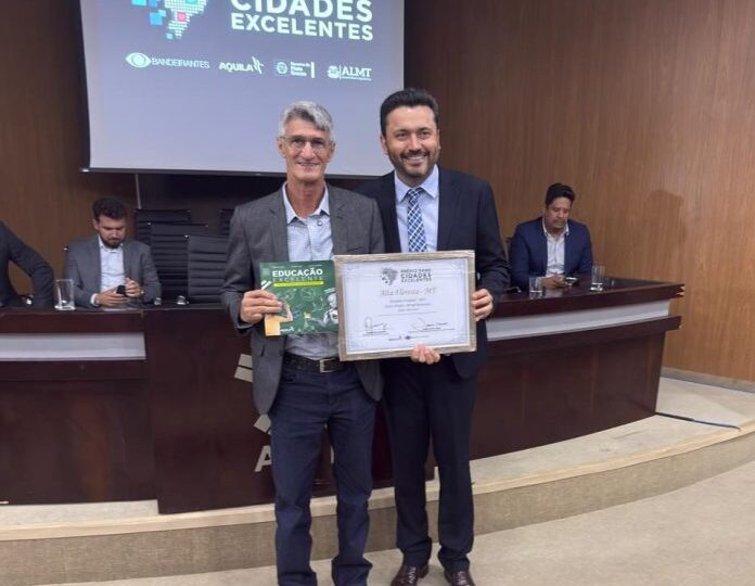 Alta Floresta conquista 3º lugar no Prêmio Band Cidades Excelentes em Saúde e Bem-Estar