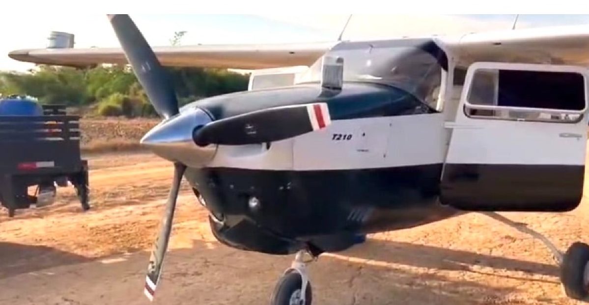 Avião que havia sido apreendido com drogas é furtado de fazenda no Nortão