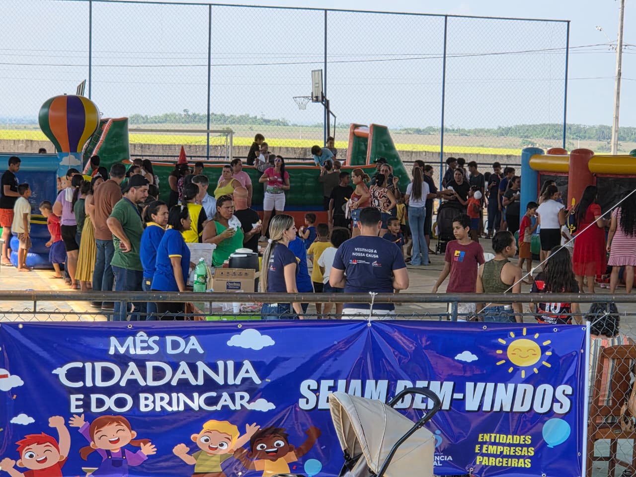 Programação do Dia das Crianças tem início com muita alegria na Comunidade Flor da Serra