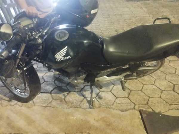 Polícia Militar recupera motocicleta furtada na região central Colíder