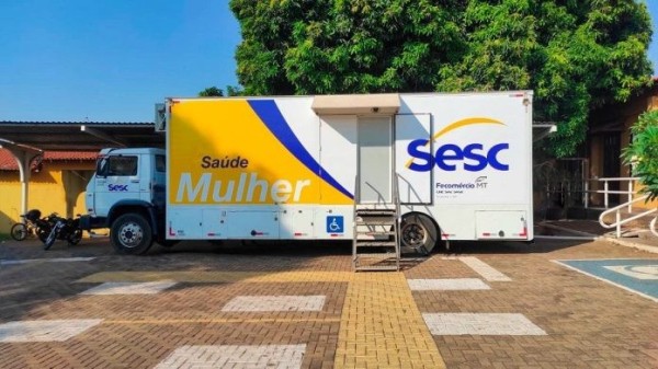 Guarantã do Norte recebe a carreta do Sesc Saúde Mulher