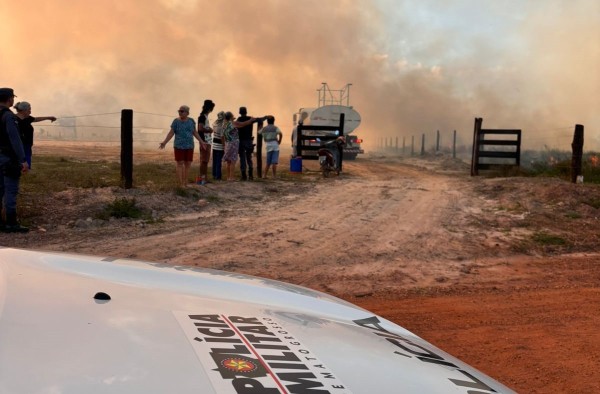 Suspeito é detido após incêndio atingir chácaras em Nova Canaã do Norte