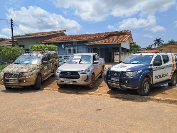 Veículo clonado é apreendido em Nova Monte Verde após ação integrada da PM, GEFRON e PRF