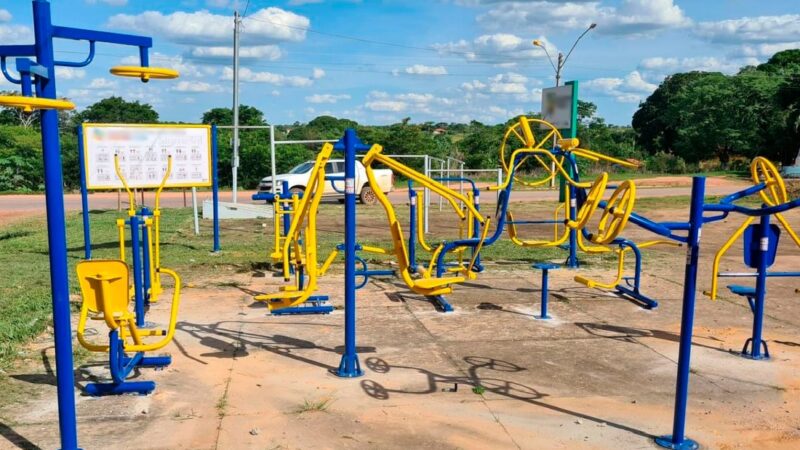 Nova Mutum destina R$ 1,5 milhão em playgrounds e academias ao ar livre