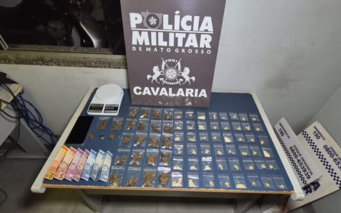Polícia prende dois homens e apreende drogas em bairros de Sinop