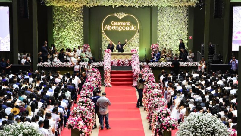Inscrições para Casamento Abençoado em Cuiabá estão abertas; cerimônia será no dia 7 de dezembro