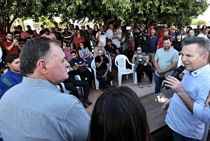 Mauro inaugura obras na região Oeste; prefeito diz que ‘estávamos esquecidos’