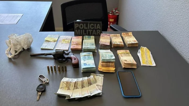 PM troca tiros com quadrilha e recupera R$ 75 mil durante roubo em MT; vítimas esfaqueadas